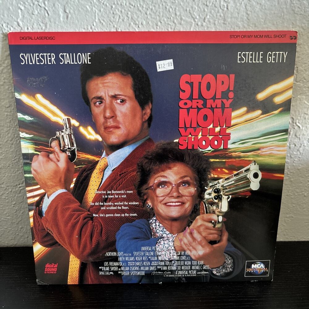 Stop or My Mom Will Shoot (Laserdisc CAV, 1992)